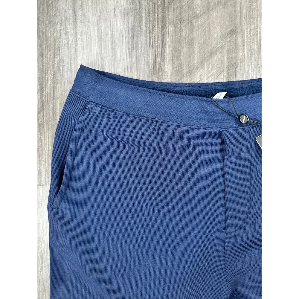 RLX Ralph Lauren Performance Waffle-Knit Jogger Pants Navy NWT — Size 2XL